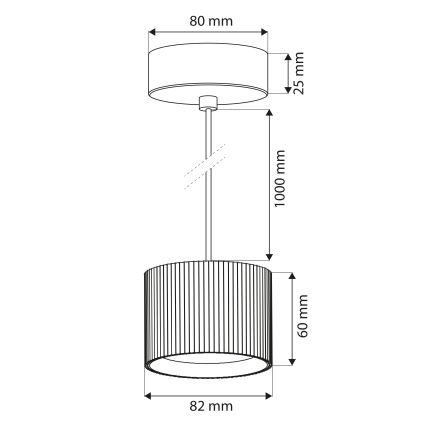 Brilagi - LED RGB+CCT stmievateľný luster na lanku STRIPY 1xGX53/14W/230V 2700-6500K Wi-Fi Tuya čierny
