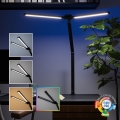 BRILAGI - LED RGBTW stmievateľná dotyková stolná lampa s klipom VARIO LED/18W/230V 3000-6500K CRI 96 čierna