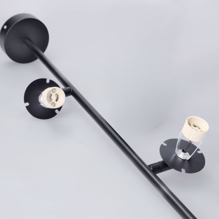 Brilagi - LED RGBW Stmievateľný luster na tyči BRANCH 2xGU10/6,5W/230V 2700-6500K čierny