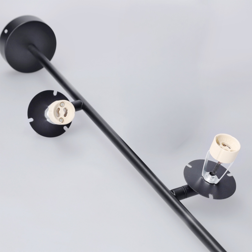 Brilagi - LED RGBW Stmievateľný luster na tyči BRANCH 2xGU10/6,5W/230V 2700-6500K čierny