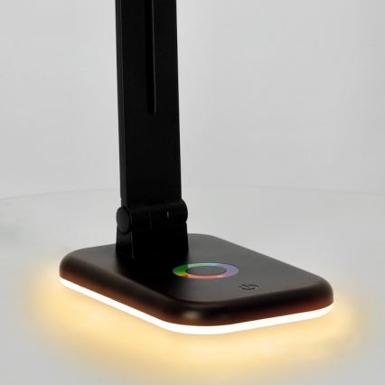 Brilagi - LED RGBW stmievateľná stolná lampa MODO LED/7W/5V 3000/4000/6500K čierna