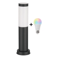 BRILAGI - LED RGBW Stmievateľná vonkajšia lampa NOVA 1xE27/12W/230V 2700-6500K IP44 40 cm čierna
