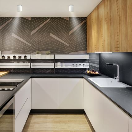 Brilagi - LED RGBW stmievateľné bodové svietidlo MIA 1xGU10/30W/230V 3000K Wi-Fi 100x80 mm biele