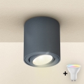 Brilagi - LED RGBW Stmievateľné bodové svietidlo MIA 1xGU10/4,8W/230V 3000K 84x80 mm antracit + diaľkové ovládanie