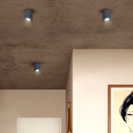 Brilagi - LED RGBW Stmievateľné bodové svietidlo MIA 1xGU10/4,8W/230V 3000K 84x80 mm antracit + diaľkové ovládanie