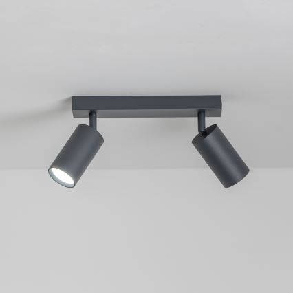Brilagi - LED RGBW stmievateľné bodové svietidlo SELE 2xGU10/4,8W/230V 3000K antracit + diaľkové ovládanie