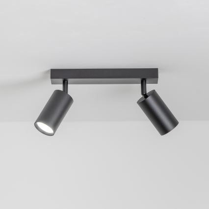 Brilagi - LED RGBW stmievateľné bodové svietidlo SELE 2xGU10/4,8W/230V 3000K čierna + diaľkové ovládanie