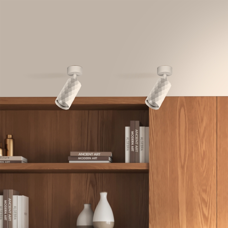 Brilagi - LED RGBW Stmievateľné bodové svietidlo SELE DIAMANT 1xGU10/4,8W/230V 3000K biela + diaľkové ovládanie