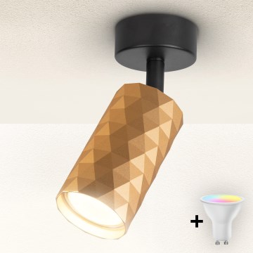 Brilagi - LED RGBW stmievateľné bodové svietidlo SELE DIAMANT 1xGU10/6W/230V Wi-Fi zlaté