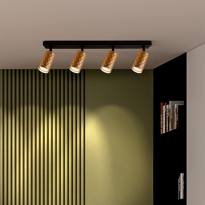 Brilagi - LED RGBW stmievateľné bodové svietidlo SELE DIAMANT 4xGU10/6,5W/230V 2700-6500K Wi-Fi zlatá