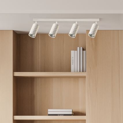 Brilagi - LED RGBW Stmievateľné bodové svietidlo SELE DIAMANT 4xGU10/6W/230V 3000K biela + diaľkové ovládanie