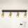 Brilagi - LED RGBW stmievateľné bodové svietidlo SELE GOLDEN 4xGU10/6,5W/230V 2700-6500K čierna/zlatá