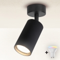 Brilagi - LED RGBW stmievateľné bodové svietidlo SELE MODERN 1xGU10/4,8W/230V 3000K čierna + diaľkové ovládanie
