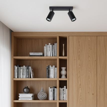 Brilagi - LED RGBW stmievateľné bodové svietidlo SELE MODERN 2xGU10/4,8W/230V 3000K čierne + diaľkové ovládanie