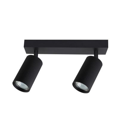 Brilagi - LED RGBW stmievateľné bodové svietidlo SELE MODERN 2xGU10/6W/230V 3000K čierne + diaľkové ovládanie