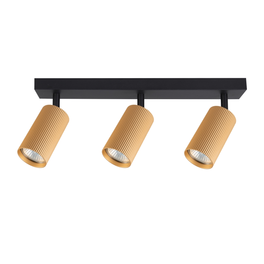Brilagi - LED RGBW stmievateľné bodové svietidlo SELE MODERN 3xGU10/4,8W/230V 3000K zlaté + diaľkové ovládanie