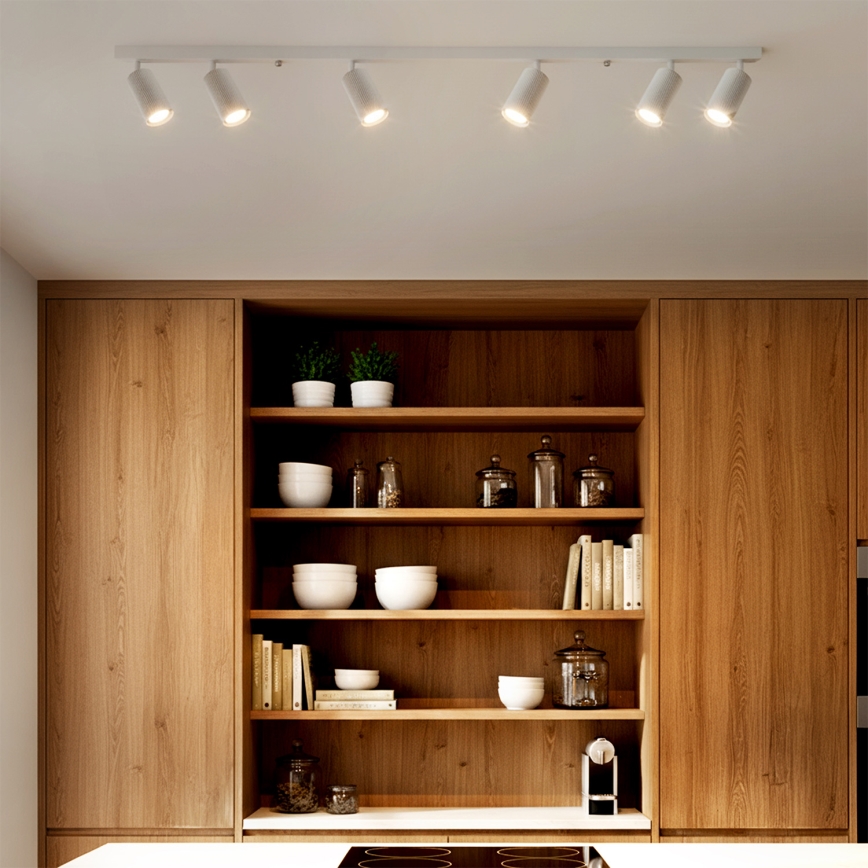 Brilagi - LED RGBW Stmievané bodové svietidlo SELE MODERN 6xGU10/6,5W/230V 2700-6500K Wi-Fi biela