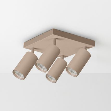 Brilagi - LED RGBW Stmievateľné bodové svietidlo SELE SQUARE 4xGU10/6,5W/230V 2700-6500K béžová