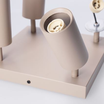 Brilagi - LED RGBW Stmievateľné bodové svietidlo SELE SQUARE 4xGU10/6,5W/230V 2700-6500K béžová