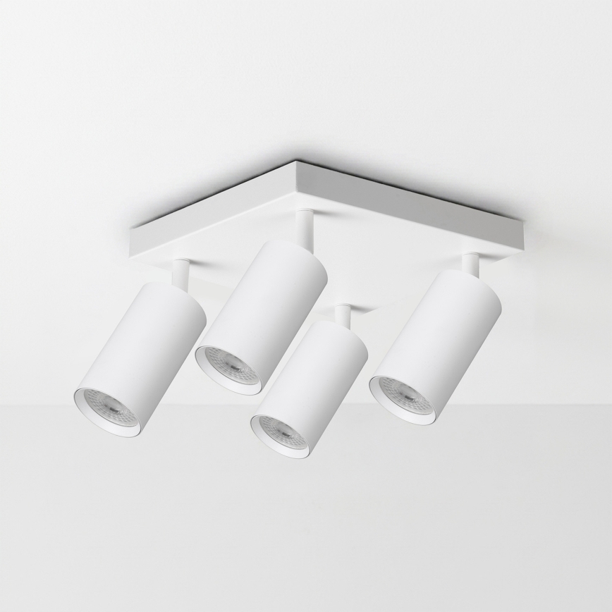 Brilagi - LED RGBW Stmievateľné bodové svietidlo SELE SQUARE 4xGU10/6,5W/230V 2700-6500K biela