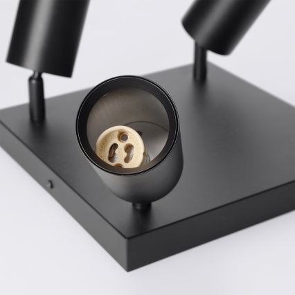 Brilagi - LED RGBW Stmievateľné bodové svietidlo SELE SQUARE 4xGU10/6,5W/230V 2700-6500K čierna