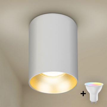 Brilagi - LED RGBW Stmievateľné bodové svietidlo TRINE 1xGU10/30W/230V 3000K Wi-Fi biela/zlatá