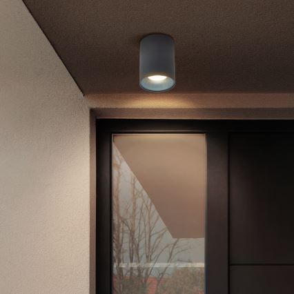 Brilagi - LED RGBW stmievateľné bodové svietidlo TRINE 1xGU10/4,8W/230V 3000K antracit + diaľkové ovládanie