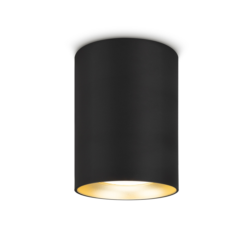 Brilagi - LED RGBW Stmievateľné bodové svietidlo TRINE 1xGU10/4,8W/230V 3000K čierna/zlatá + diaľkové ovládanie