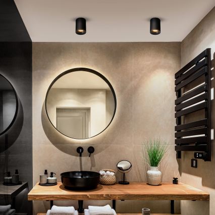 Brilagi - LED RGBW Stmievateľné bodové svietidlo TRINE 1xGU10/6W/230V 3000K čierna