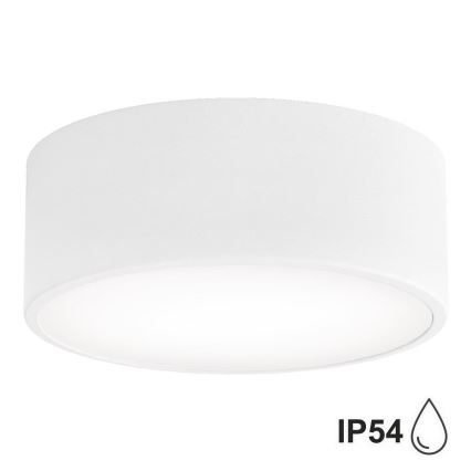 Brilagi - LED RGBW stmievateľné kúpeľňové stropné svietidlo CLARE 1xE27/9W/230V 2700-6500K pr. 20 cm IP54 Wi-Fi biela