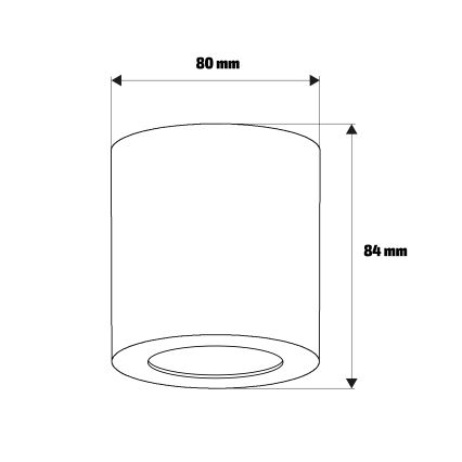 Brilagi - LED RGBW stmievateľné kúpeľňové svietidlo MIA 1xGU10/4,8W/230V 3000K 84x80 mm béžová IP54 + diaľkové ovládanie