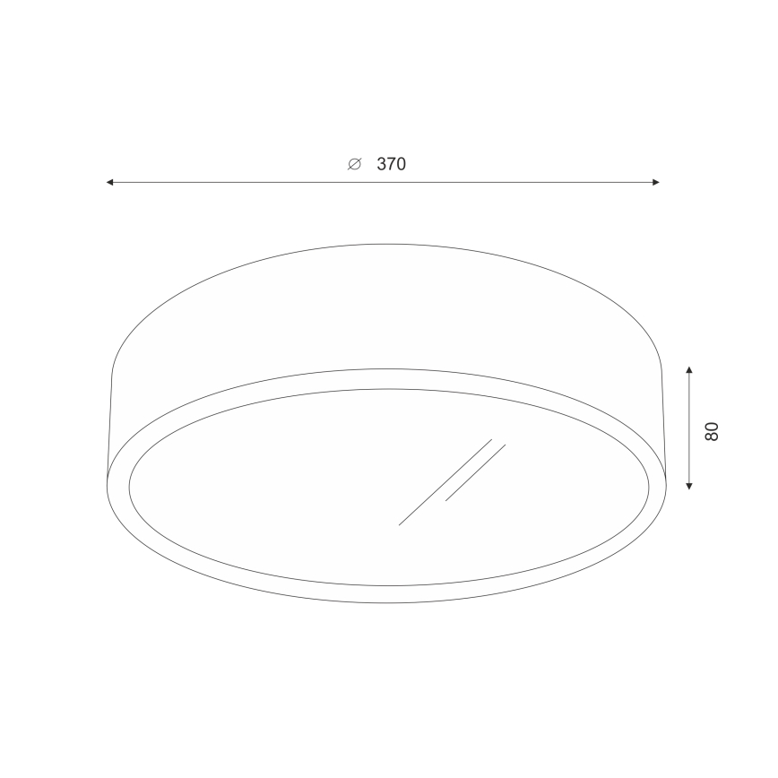 Brilagi - LED RGBW stmievateľné stropné svietidlo CARVALHO 2xE27/15W/230V 2700-6500K Wi-Fi dub pr. 37,5 cm