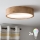 Brilagi - LED RGBW Stmievateľné stropné svietidlo CARVALHO 2xE27/9W/230V 2700-6500K Wi-Fi dub pr. 37,5 cm