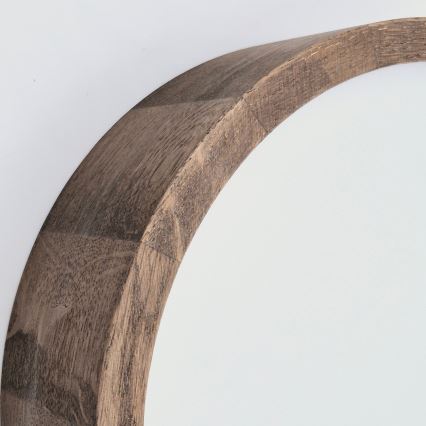 Brilagi - LED RGBW stmievateľné stropné svietidlo CARVALHO SLIM 1xE27/15W/230V 2700-6500K Wi-Fi dub pr. 27 cm