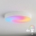Brilagi - LED RGBW stmievateľné stropné svietidlo CLARE 4xE27/9W/230V 2700-6500K pr. 50 cm Wi-Fi biela