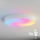Brilagi - LED RGBW stmievateľné stropné svietidlo CLARE 5xE27/9W/230V 2700-6500K priemer 60 cm Wi-Fi biela