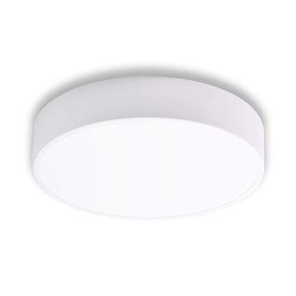 Brilagi - LED RGBW stmievateľné kúpeľňové stropné svietidlo CLARE 3xE27/9W/230V 2700-6500K priemer 40 cm IP54 Wi-Fi biela