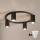 Brilagi - LED RGBW stmievateľné stropné svietidlo SELE 4xGU10/6,5W/230V 2700-6500K čierna