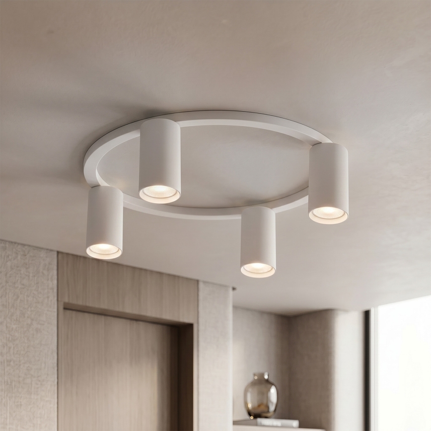Brilagi - LED RGBW stmievateľné stropné svietidlo SELE 4xGU10/6,5W/230V 2700-6500K biele