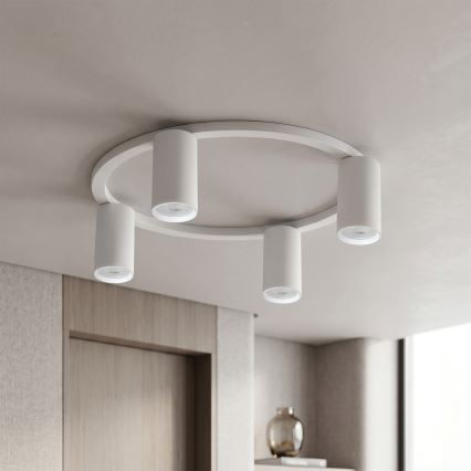 Brilagi - LED RGBW stmievateľné stropné svietidlo SELE 4xGU10/6,5W/230V 2700-6500K biele