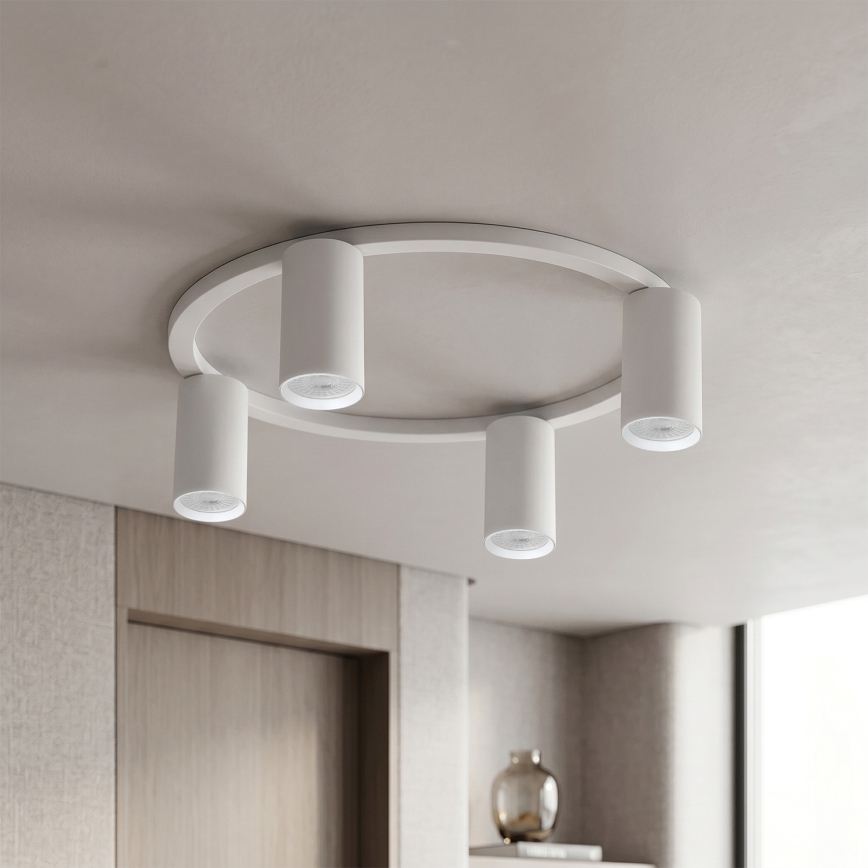 Brilagi - LED RGBW stmievateľné stropné svietidlo SELE 4xGU10/6,5W/230V 2700-6500K biele