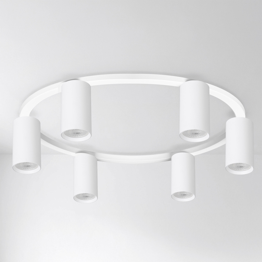 Brilagi - LED RGBW Stmievateľné stropné svietidlo SELE 6xGU10/6,5W/230V 2700-6500K biela + diaľkové ovládanie