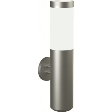 Brilagi - LED RGBW stmievateľné vonkajšie nástenné svietidlo ELIA 1xE27/6,5W/230V 2700-6500K IP44 Wi-Fi matný chróm