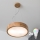 Brilagi - LED RGBW stmievateľný luster na lane CARVALHO 2xE27/9W/230V 2700-6500K Wi-Fi dub priemer 37 cm