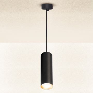 Brilagi - LED RGBW stmievateľný luster na lane SELE 1xGU10/6,5W/230V 2700-6500K čierna/zlatá