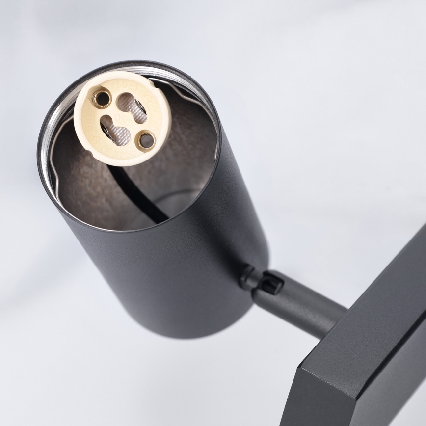Brilagi - LED RGBW Stmievateľný luster na lanku SELE 4xGU10/6,5W/230V 2700-6500K čierna