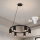 Brilagi - LED RGBW stmievateľný luster na lanku SELE 6xGU10/6,5W/230V 2700-6500K čierna + diaľkové ovládanie
