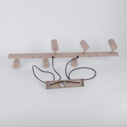 Brilagi - LED RGBW Stmievateľný luster na lane SELE 6xGU10/6,5W/230V 2700-6500K béžový + diaľkové ovládanie