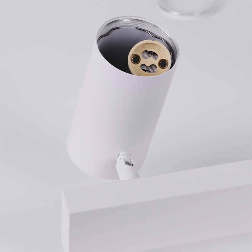 Brilagi - LED RGBW Stmievateľný luster na lankách SELE 6xGU10/6,5W/230V 2700-6500K biela + diaľkové ovládanie