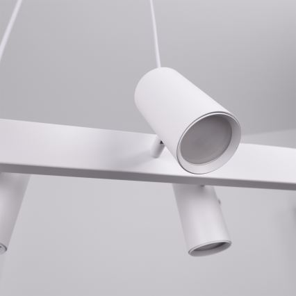 Brilagi - LED RGBW Stmievateľný luster na lankách SELE 6xGU10/6,5W/230V 2700-6500K biela + diaľkové ovládanie